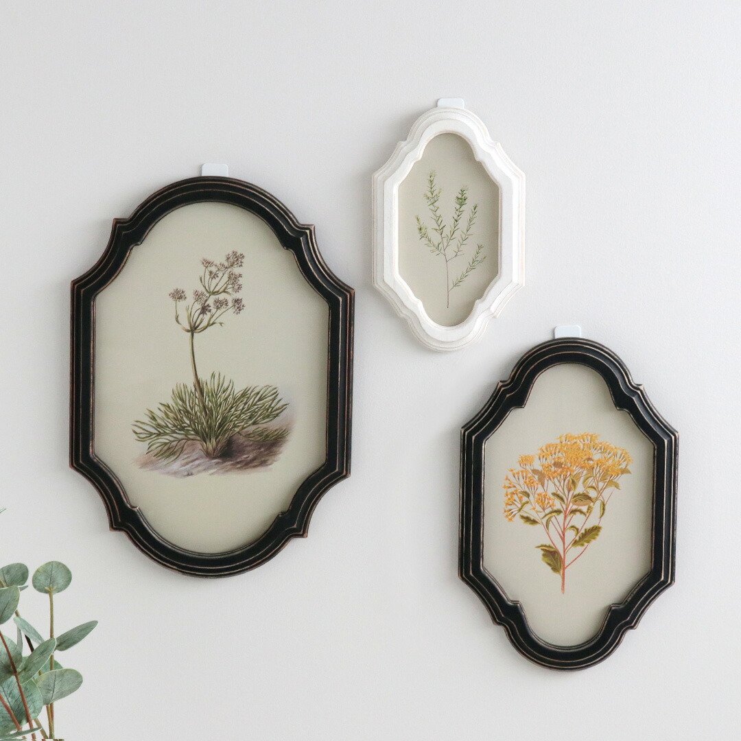 楽天市場】木製 クラシカル フォトフレーム [ S(11.9×19.1cm) M(17.1