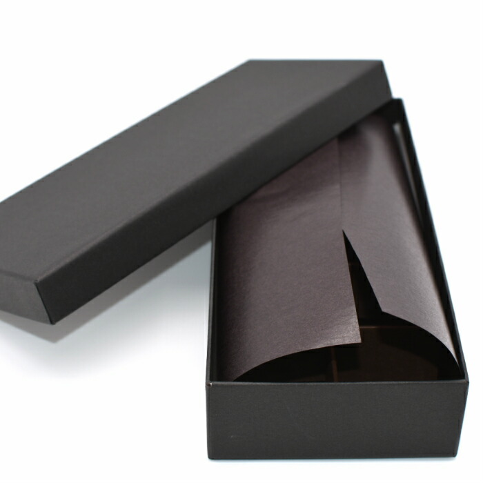 楽天市場】チョコレート用箱6個入 黒（ブラック）グラシン紙 仕切り