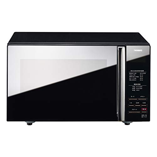 楽天市場】ツインバード 電子レンジ おしゃれ ミラーガラス フラット