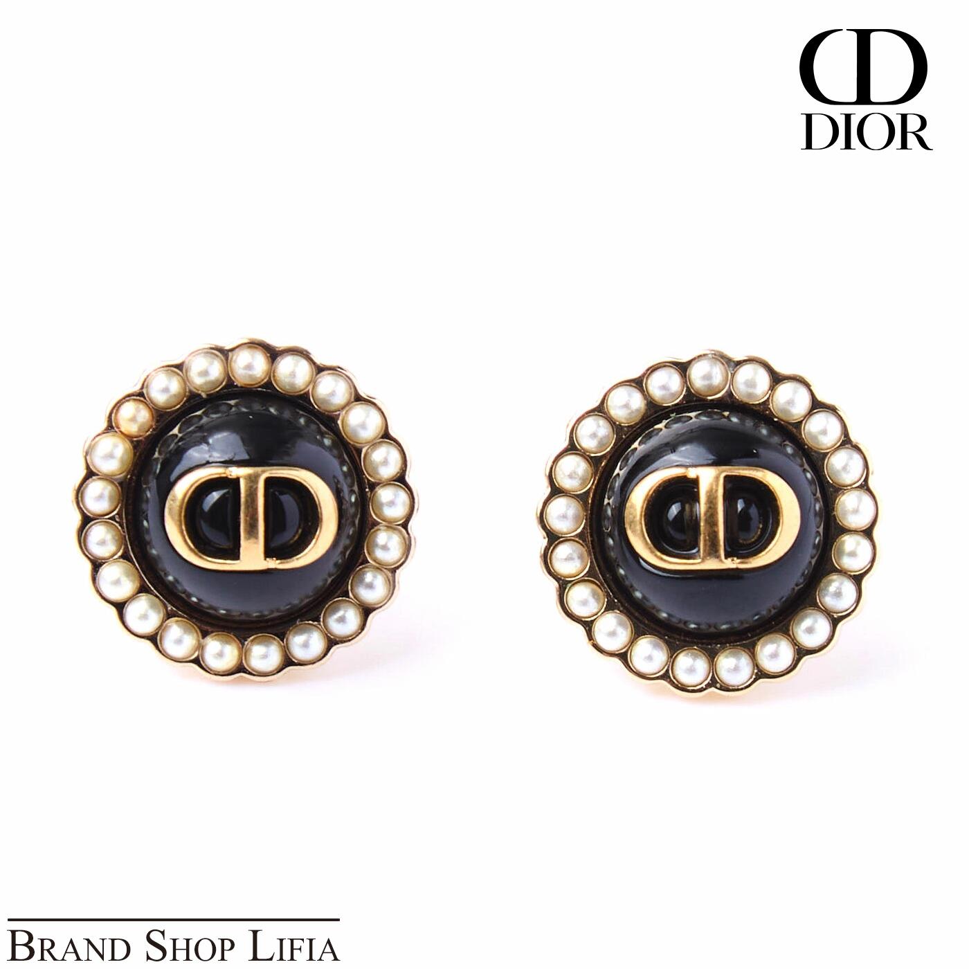 楽天市場】【現行品・極美品】ディオール ピアス CDロゴ トライバル CD