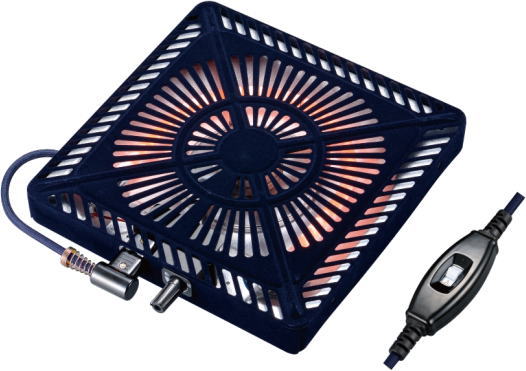 楽天市場】メトロ：コタツ用取替えヒーター（ハロゲン）/MHU-601E-DKB