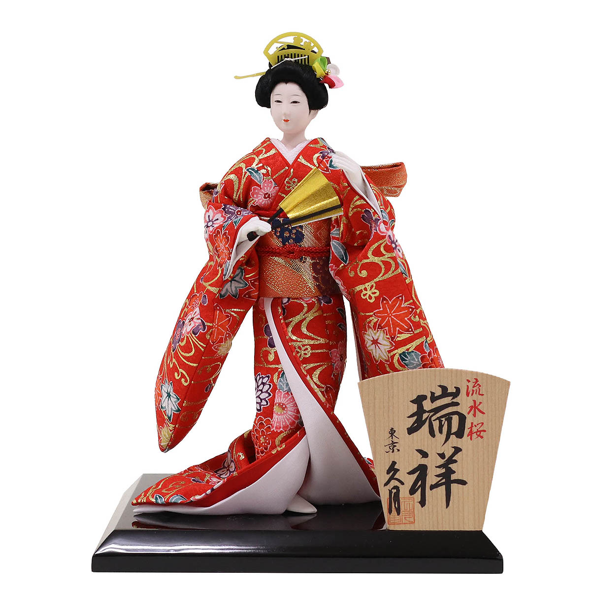 楽天市場】日本人形 久月 尾山人形 瑞祥 紗綾桜 人形単品 JDQ-A4401