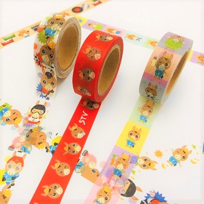 廃盤♡貴重♡コルテ天馬エンジェル&フラワー マスキングテープ10本