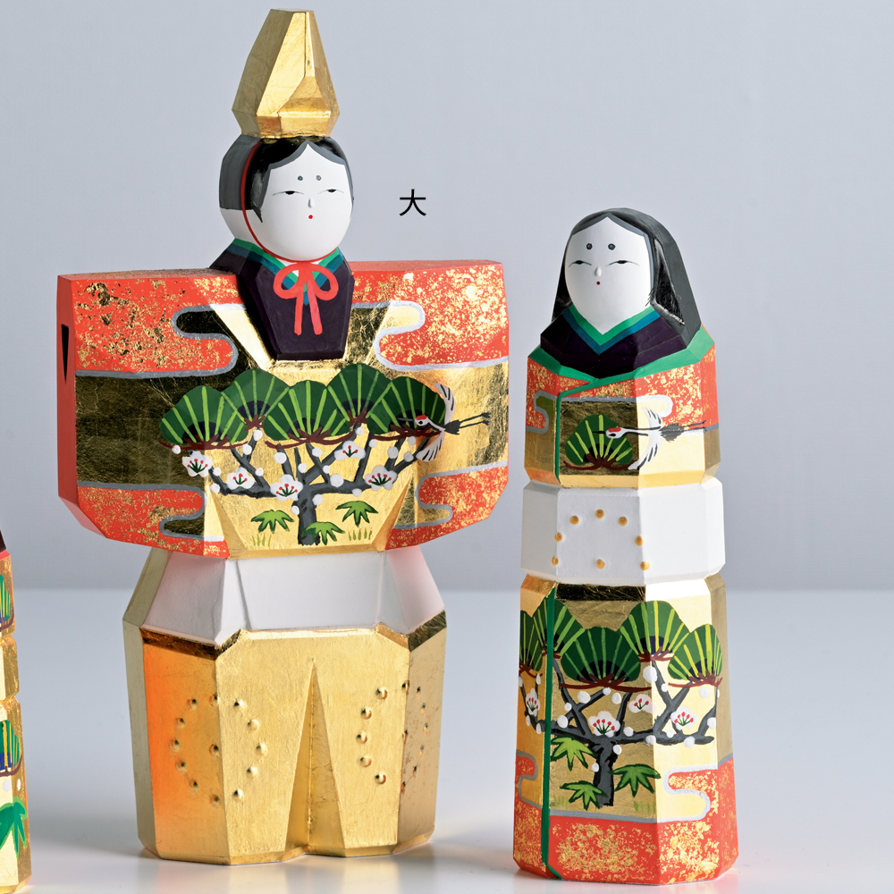 奈良一刀彫立雛｜家庭画報ショッピングサロン