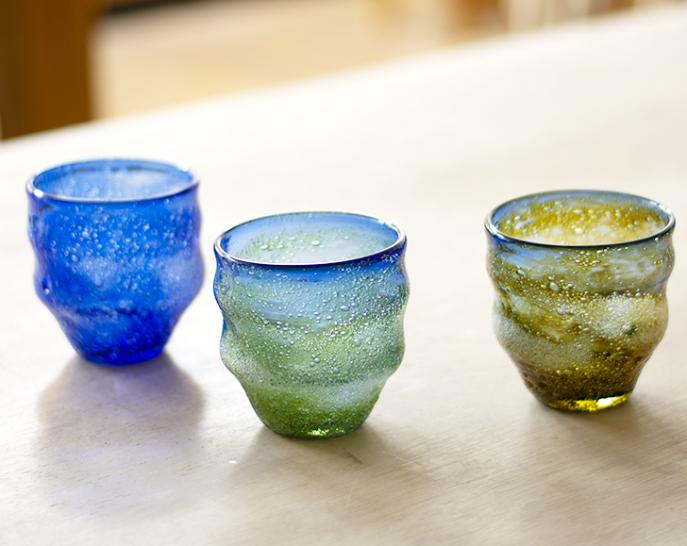 稲嶺盛一郎さんのデキャンタ 稲嶺盛一郎さんのデキャンタ 琉球ガラス1