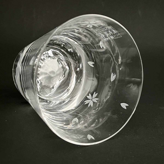 和雑貨 四季彩堂 オンラインショップ / 富士山ロックグラス 桜切子(桐