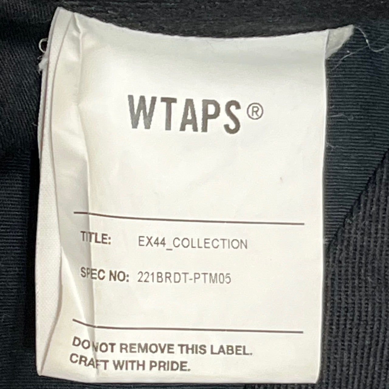WTAPS(ダブルタップス) 22SS CREASE/TROUSER /COPO.TWILL/コットン