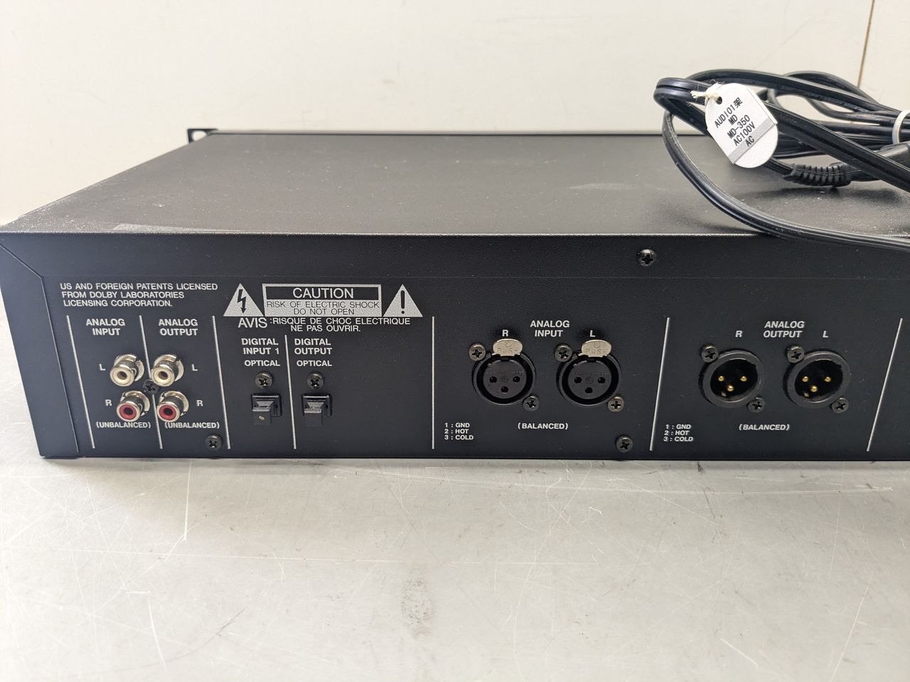 タスカム TASCAM MD-301MKⅡ 業務用 MDレコーダー