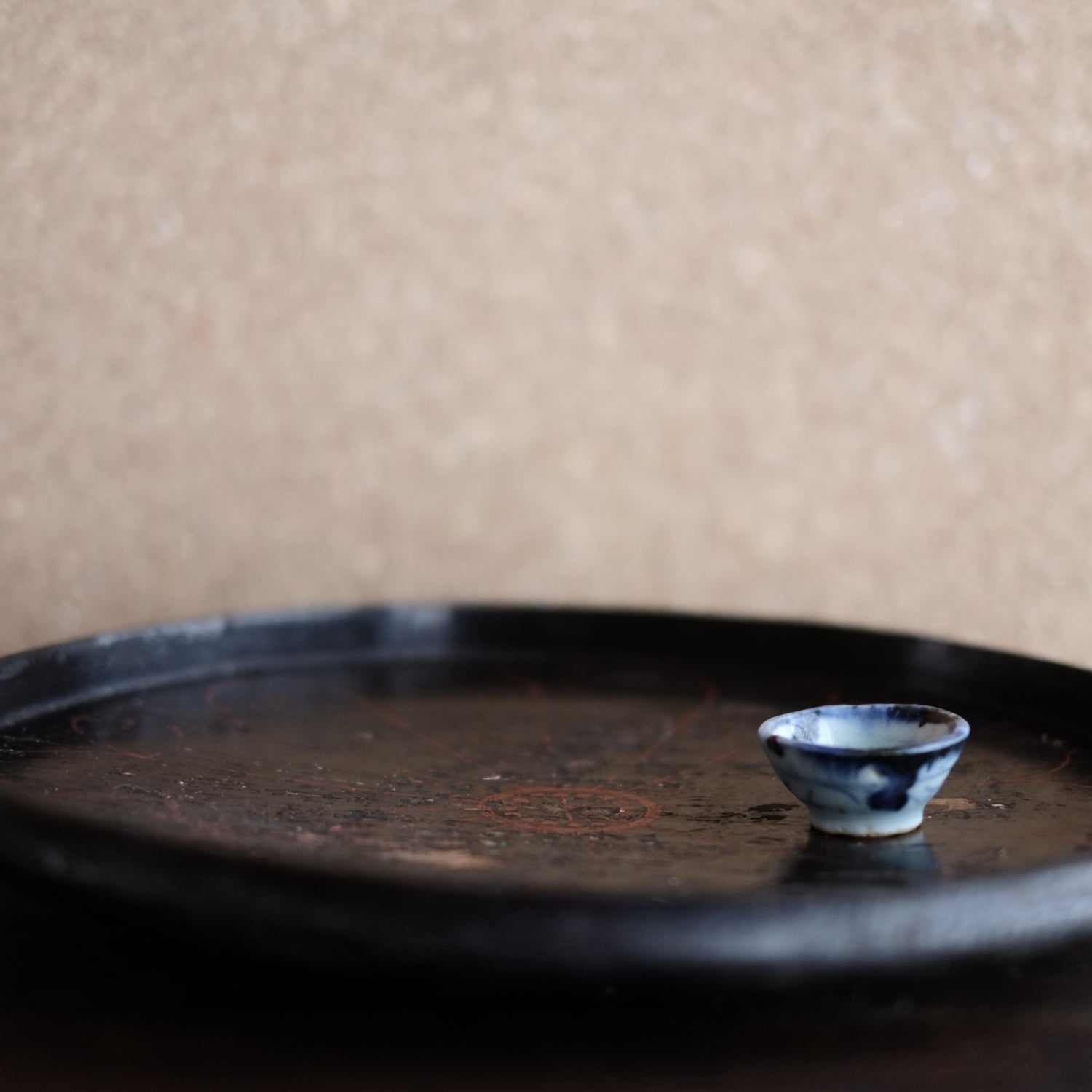 時代 十六花弁 朽木盆 (江戸時代) – 逢季荘