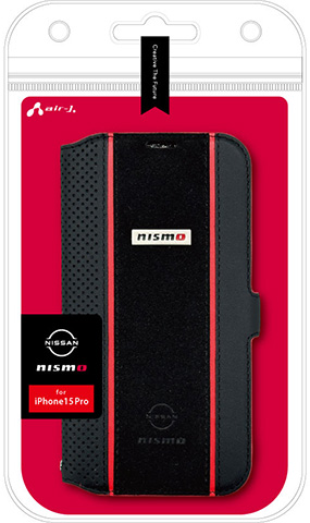 nismo iPhone15 Pro用 アルカンターラ＆本革 手帳型ケース | 株式会社