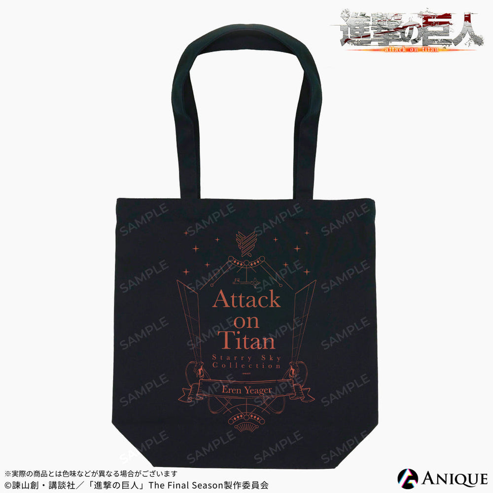 進撃の巨人展final リヴァイ トートバッグ TVアニメ『進撃の巨人