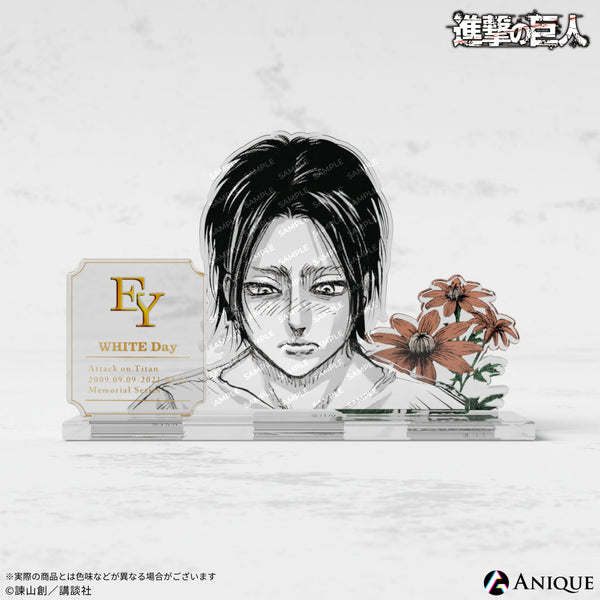 進撃の巨人 LINE CLOVA 当選品 アクリルスタンド エレン 進撃の巨人