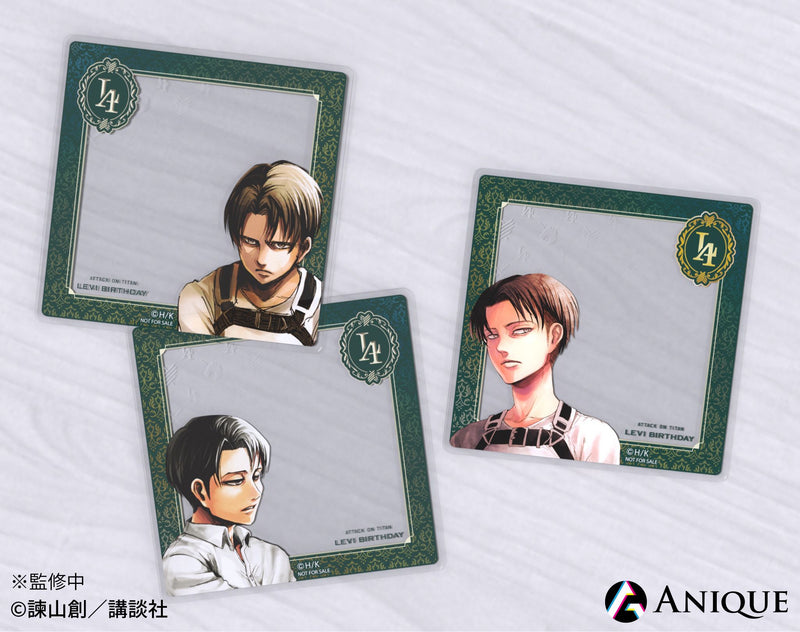 進撃の巨人 リヴァイ バースデーコデカコンプリート anique Anique