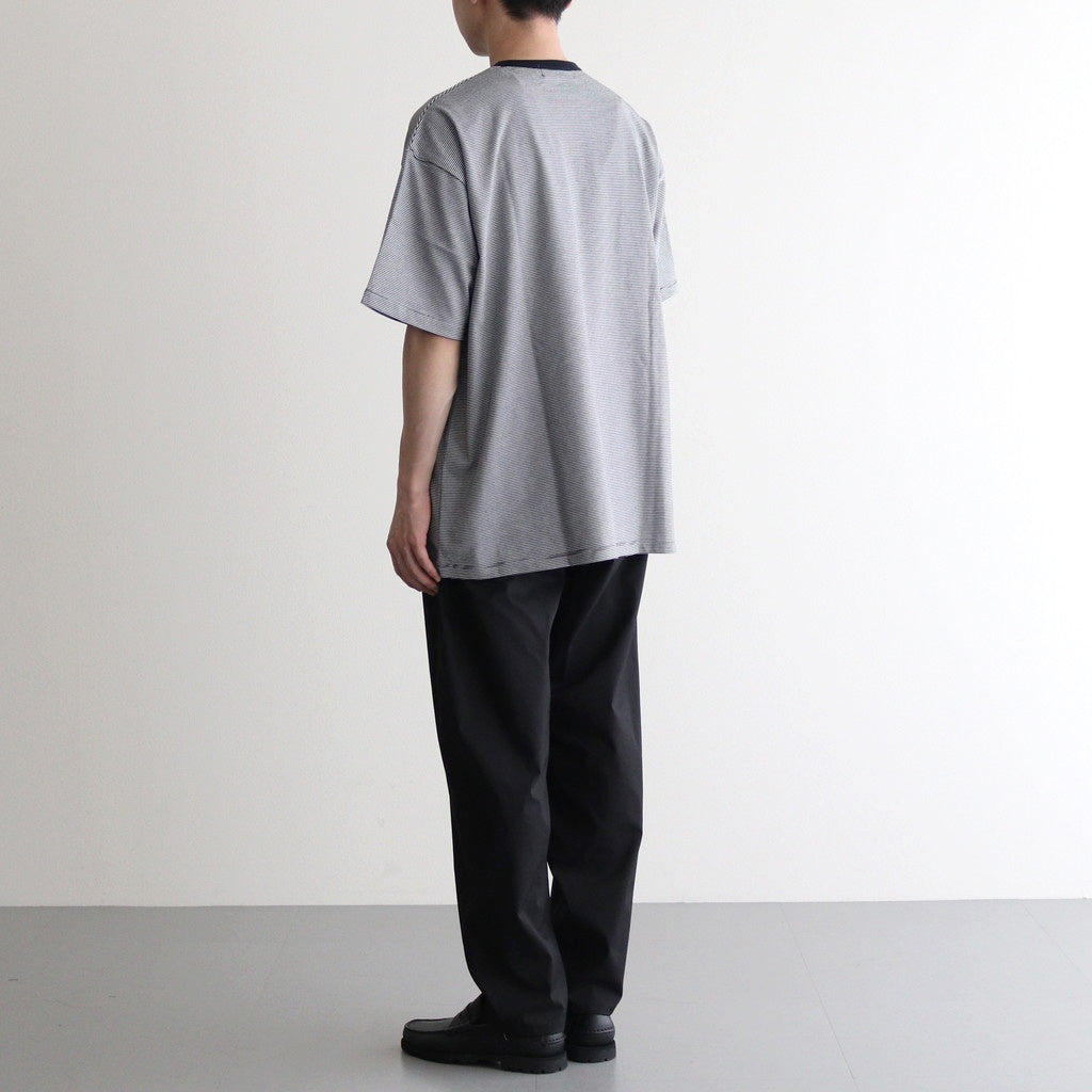 ennoy S/S Border T-Shirt (GRAY × NAVY) 最高