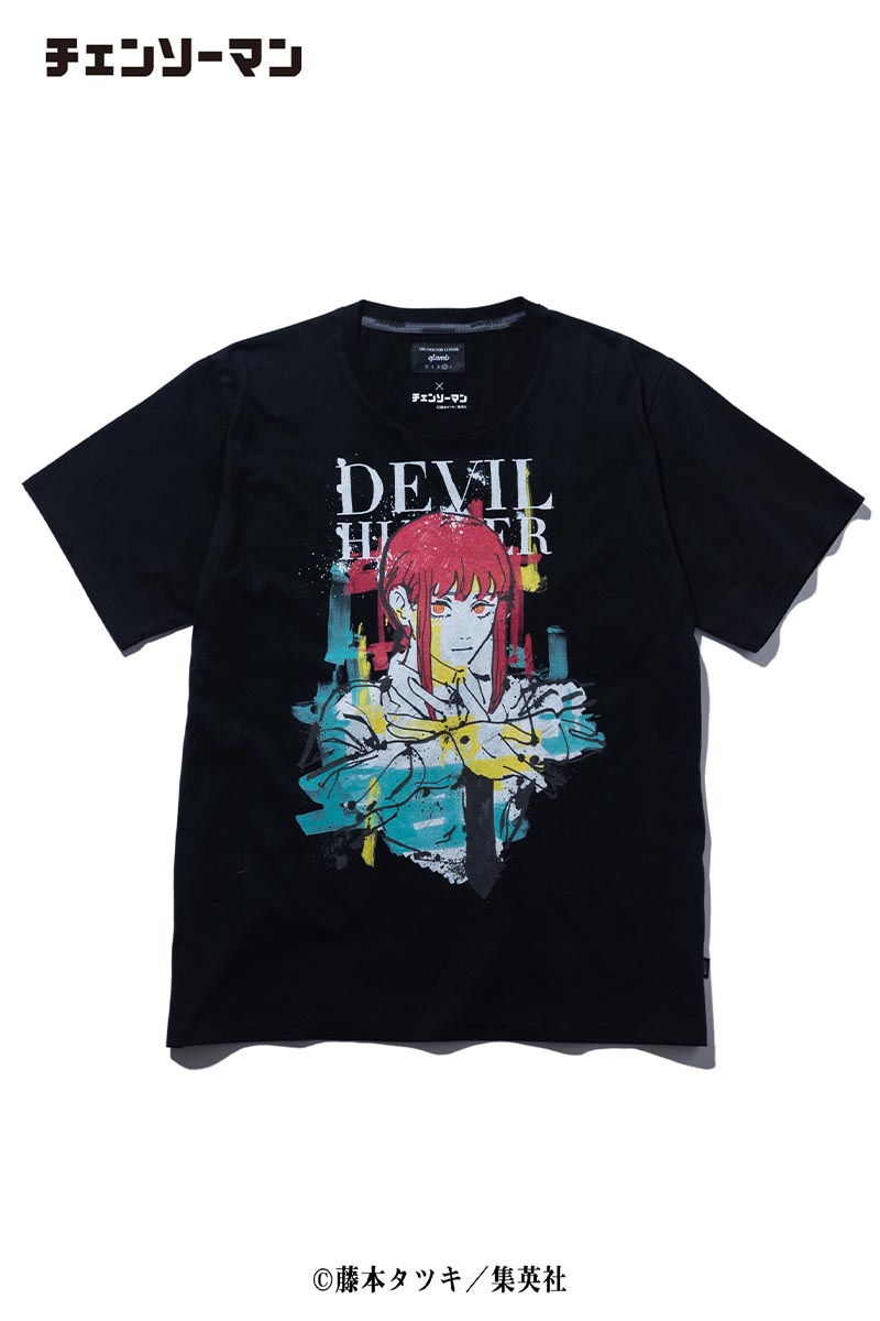 glamb (グラム)×チェンソーマン Makima T Black / ロックファッション