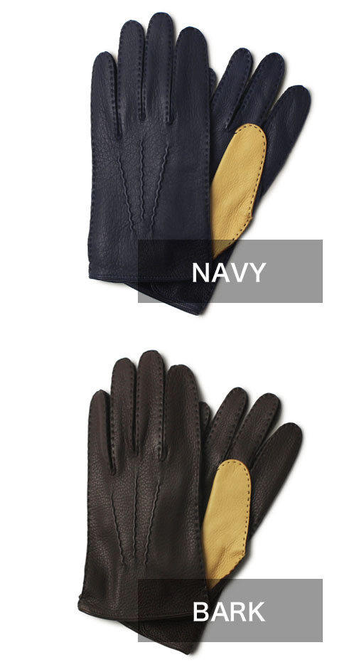 DENTS デンツ 柔らかいレザー 本革 グローブ 手袋 バイカラー 英国製 M