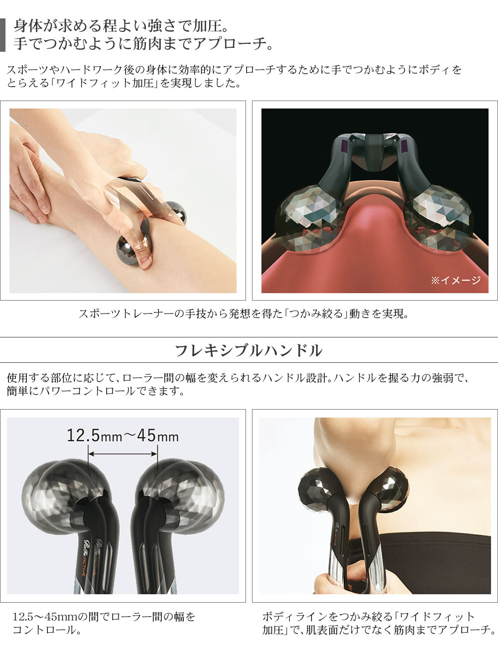 ReFa（リファ） 日本製MTG 美顔ローラー ACTIVE 美顔器 顔のローラー