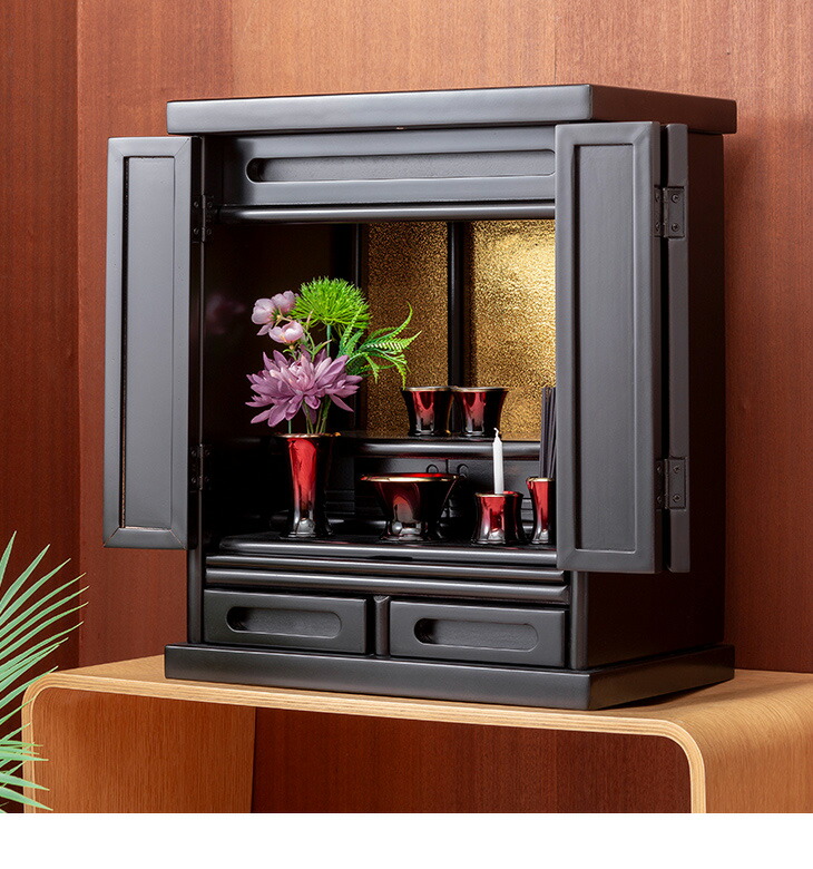 仏壇 コンパクト ミニ モダン 小型 ナチュラル 省スペース 上置型