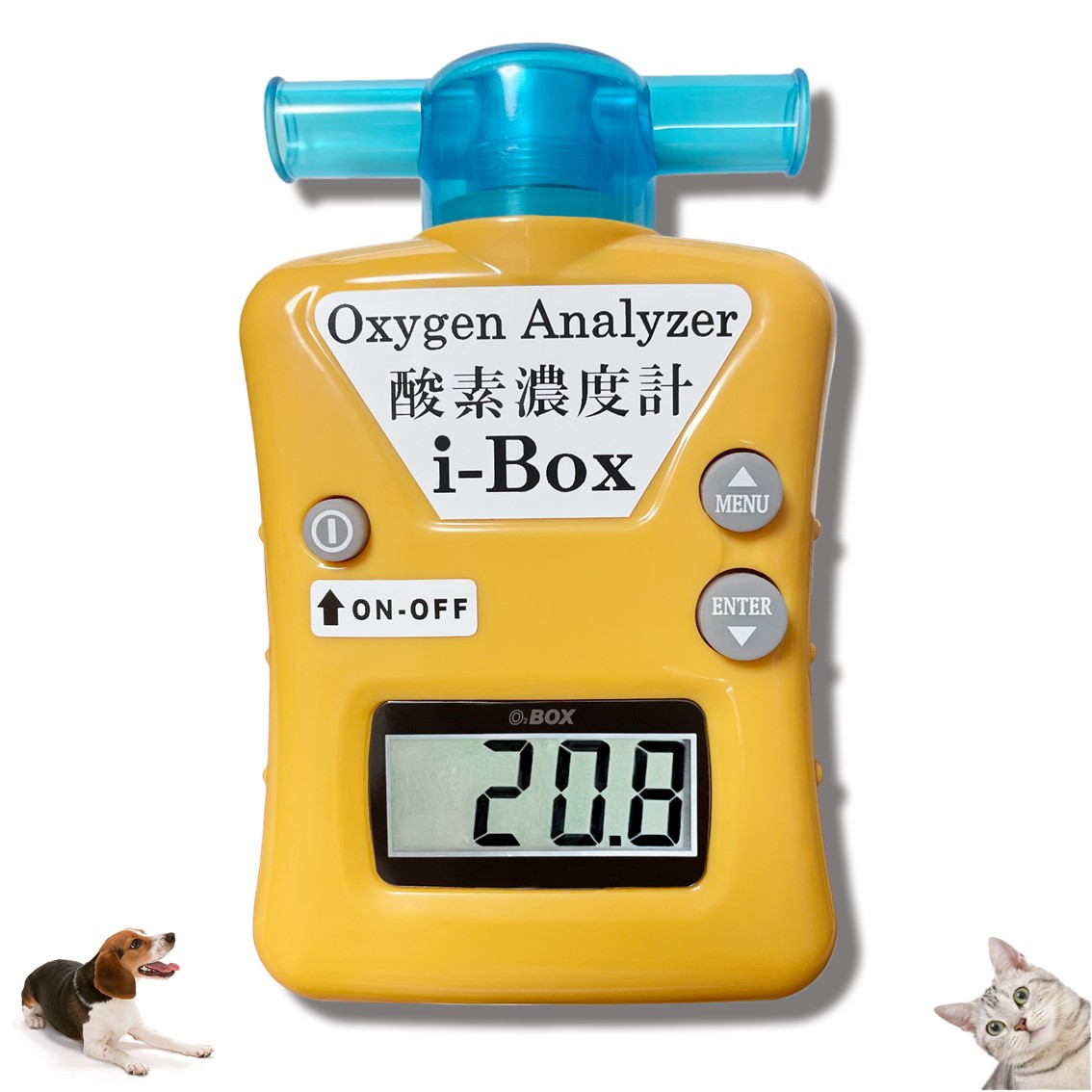 酸素濃度計 室内 空気中 酸素濃度測定器 オキシメーター ペット用 酸素
