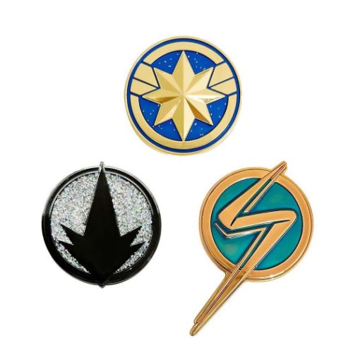 MARVEL（マーベル） ピンズ3個セット マーベルズ ピンバッジ イン