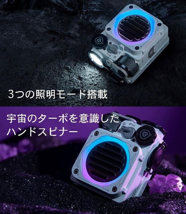 MUZEN（ムゼン） ミューゼン ブルートゥーススピーカー CYBERCUBE