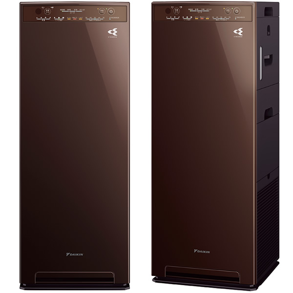 ストリーマ [予約]加湿空気清浄機 ダイキン工業 加湿器並み ブラウン