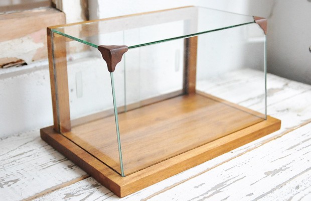 ガラスケース ショーケース おしゃれ コレクションケース レトロ