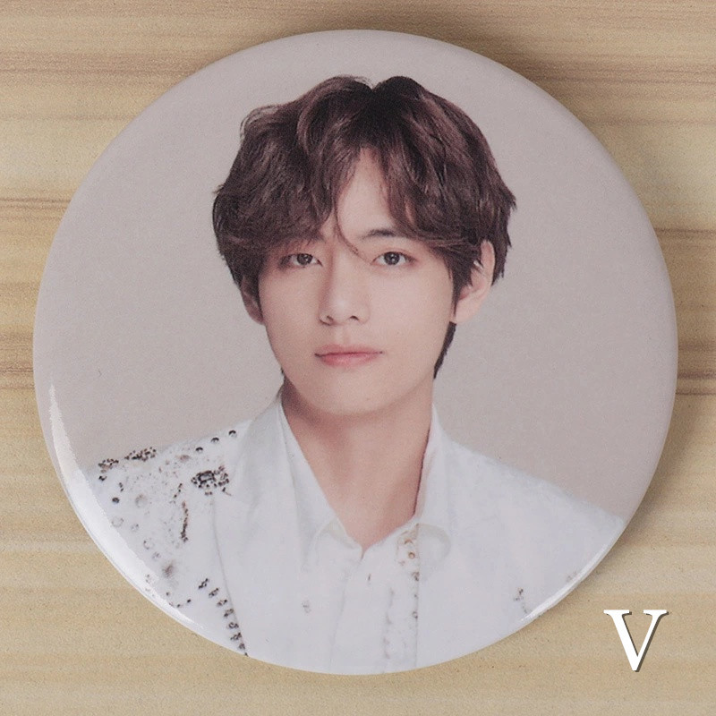 BTS 缶バッジ 缶バッチ テヒョン テテ V 2025年最新】キムテヒョン缶