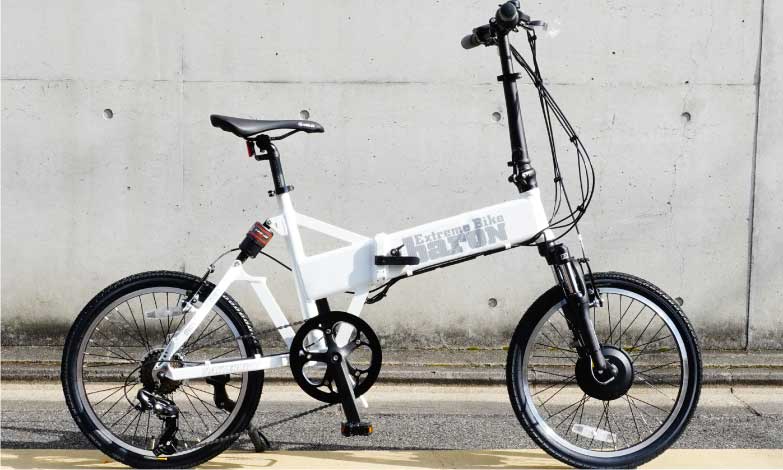 とび 電動アシストバイク baron バロンX20 ホワイト BARON-X バロン-X