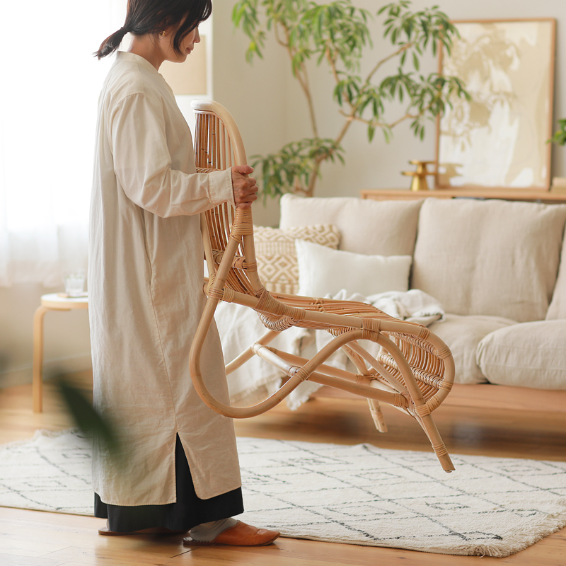 ラウンジチェア LYKKE リュッケ チェア チェアー 椅子 インドネシア製