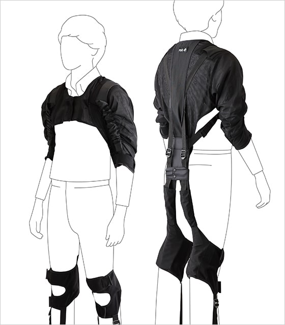 荷物運びが楽になる!マッスル(アシスト)スーツ イージーアップEZ-102