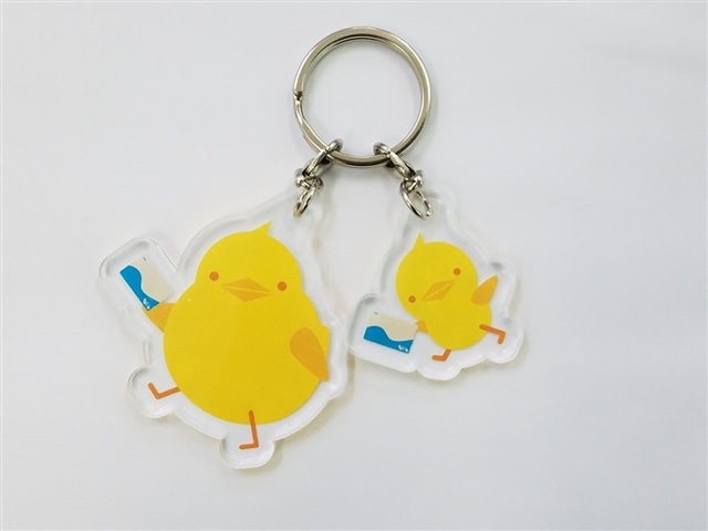 TOICAのひよこ】2連アクリルキーホルダー:GENERAL STORE RAILYARD通販