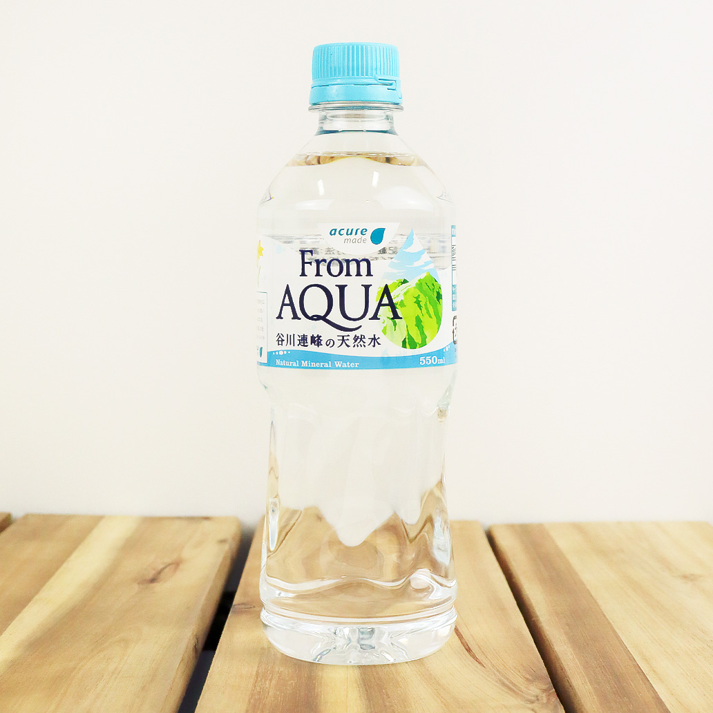 From AQUA 谷川連峰の天然水 550ml ×24本入り 送料無料:アキュア
