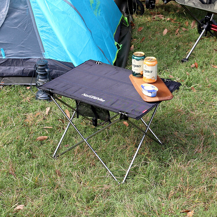 ネイチャーハイク フォールディングテーブル Sサイズ ブラック
