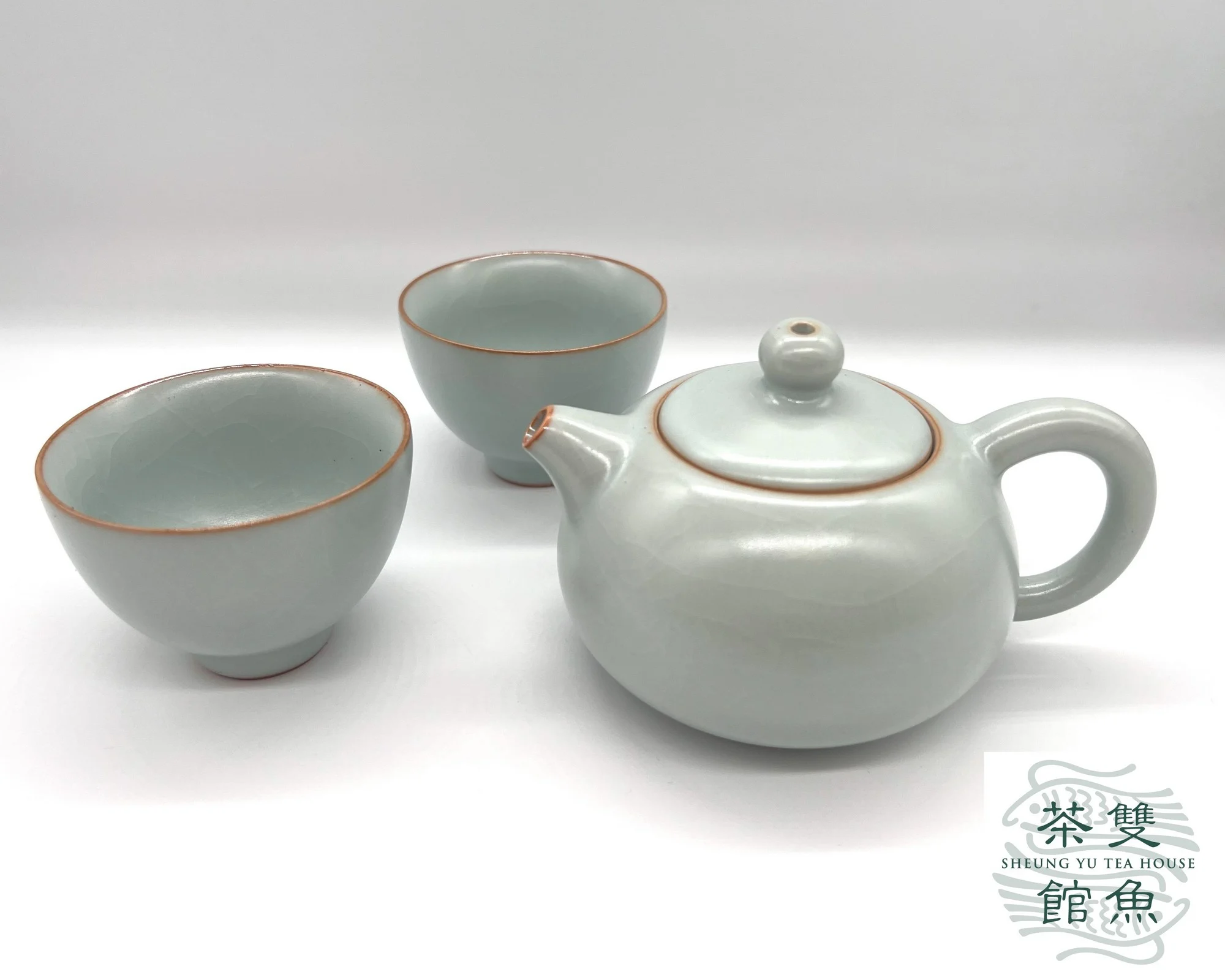 唐代 鞏県窯 陶磁器 絞胎緑釉三足熏爐【仁】染