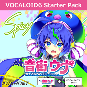 ソフト音源 「VOCALOID6 STARTER PACK AI OTOMACHI UNA SPICY