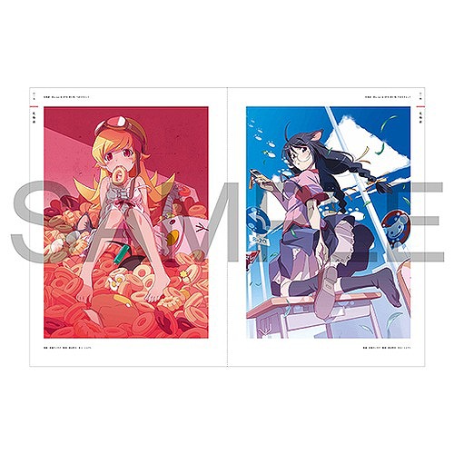 物語シリーズ10th Anniversary illustrationworks 10th Anniversary