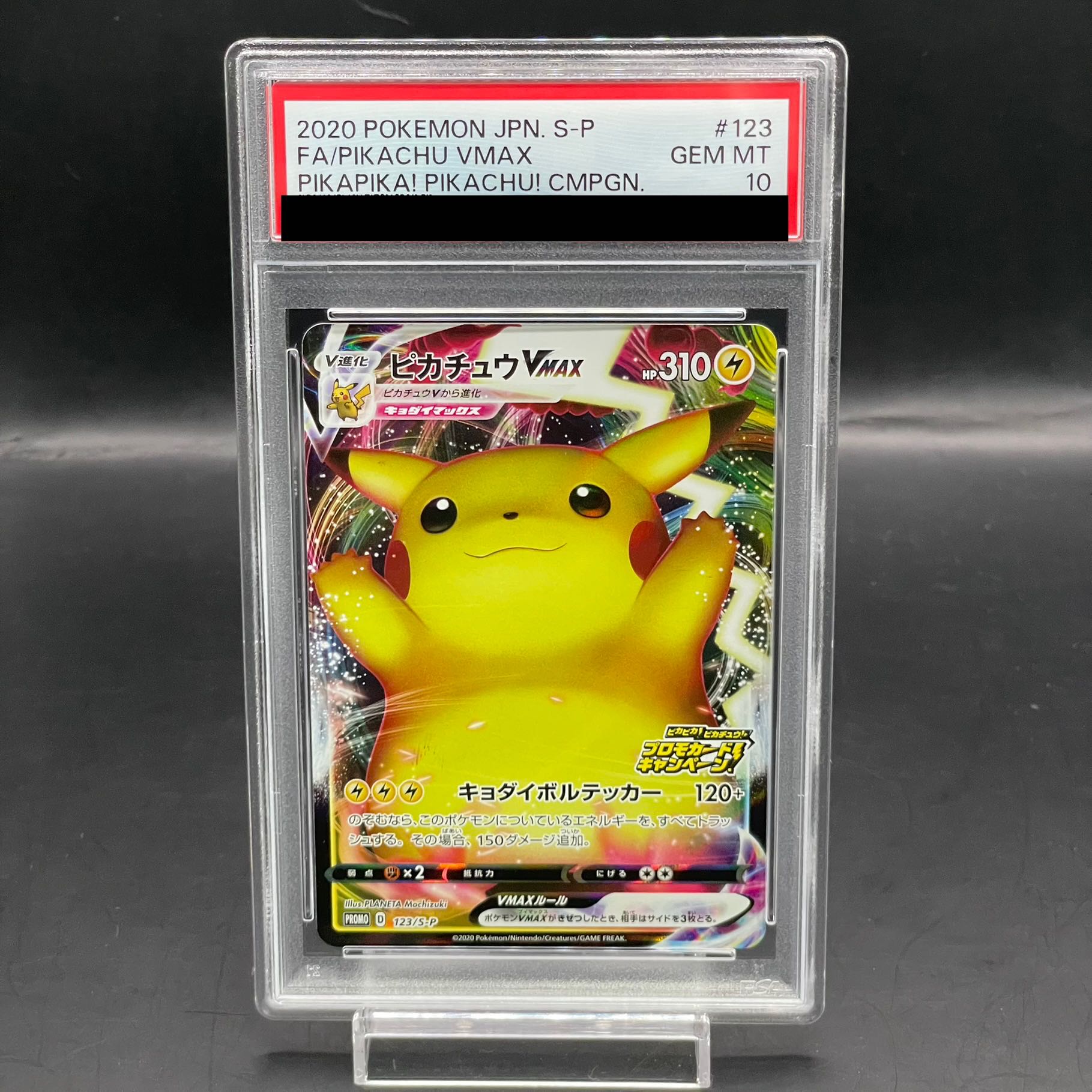PSA10□2020 ピカチュウ VMAX GEM MT #114 2020 ピカチュウ VMAX PSA10