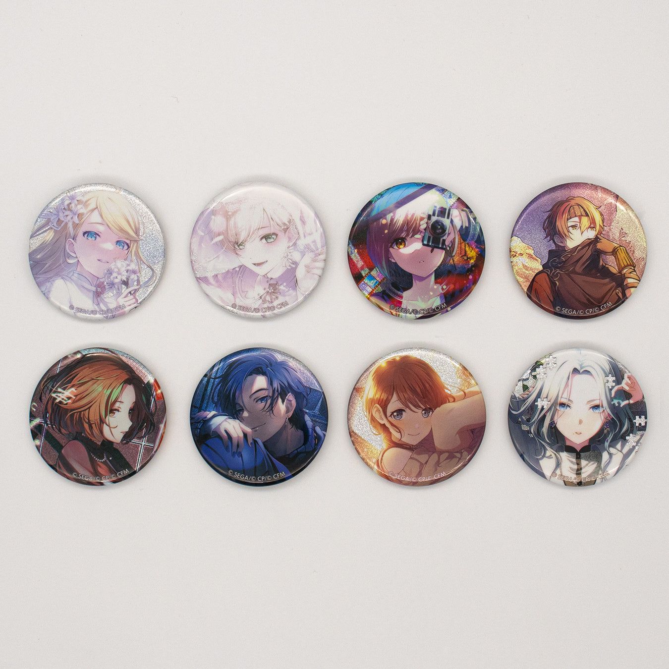 プロセカ グリッター缶バッジ 8A MEIKO KAITOフェス限 22点セット 予約