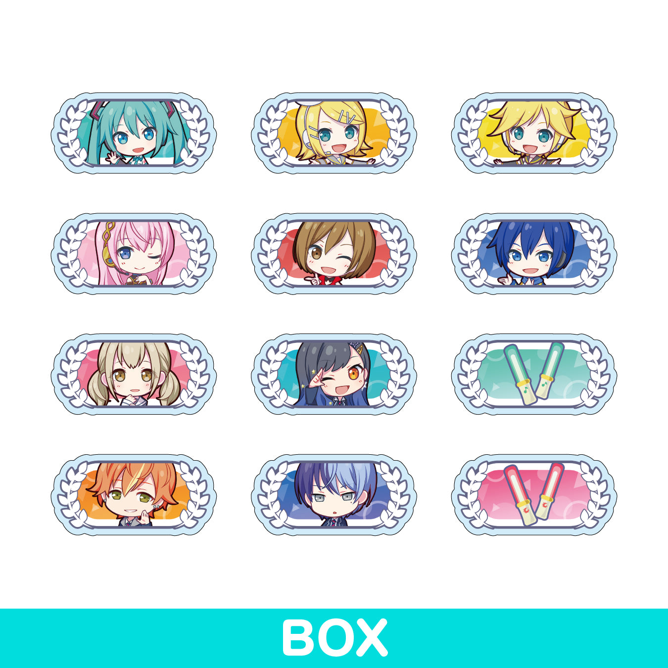 プロセカ キズナ称号バッジ ニーゴ 奏 まふゆ 瑞希 絵名 予約商品