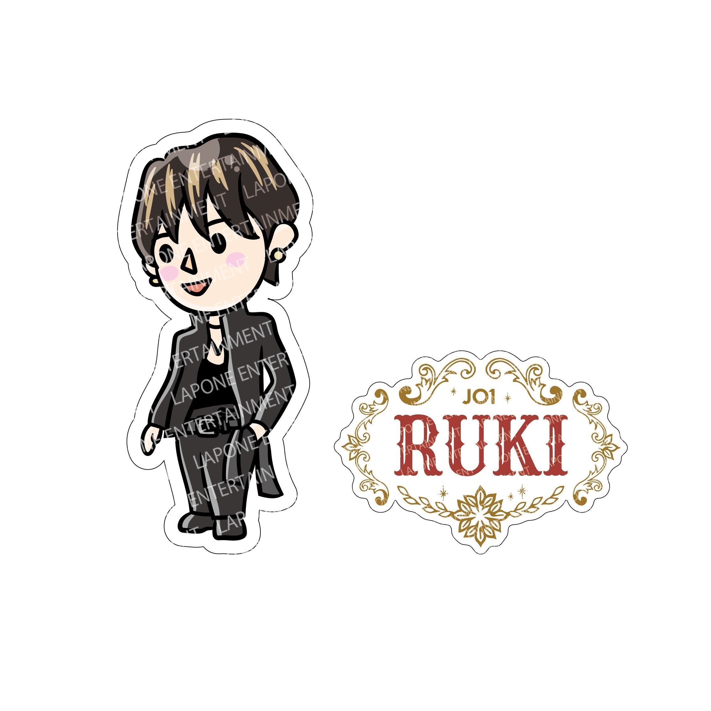 JO1 白岩瑠姫 ソロコン 特典 BIGうちわ (白岩瑠姫) / JO1DER SHOW 2024