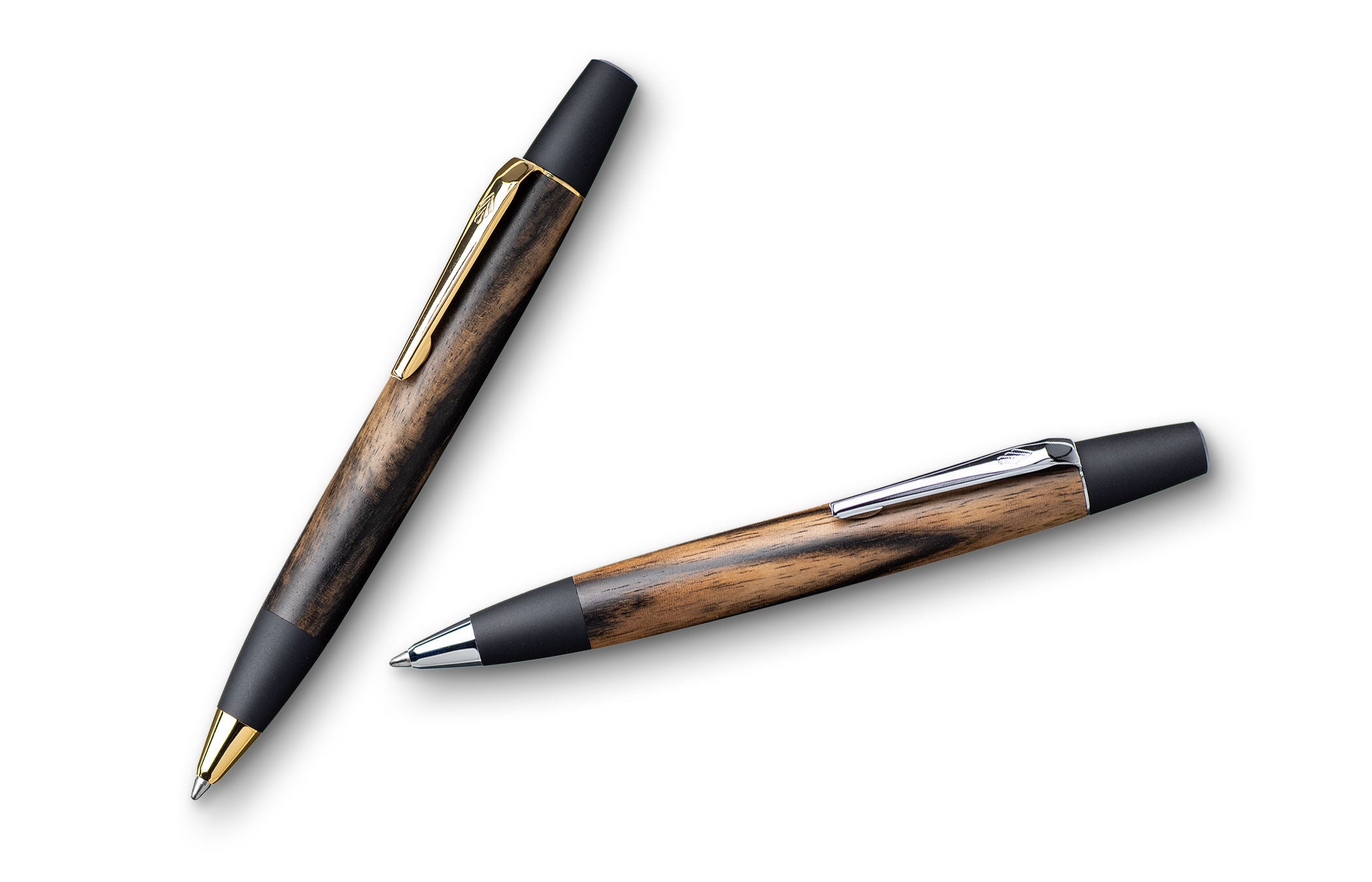 新品未使用 野原工芸 胡桃（ブラックウォールナット）のボールペン