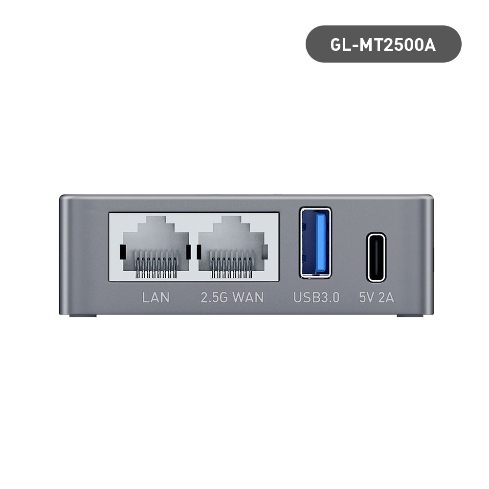Brume 2 (GL-MT2500A) VPN Security Gateway | Aluminium Alloy — GL.iNet
