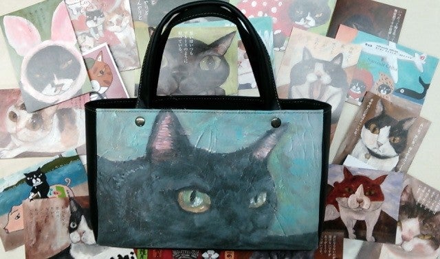 新ブランド「TETSUO」画家「高原鉄男」が描いた猫たちのオリジナル