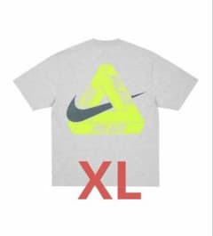PALACE x Nike Tri Swoosh T-Shirt Grey XL - メルカリ