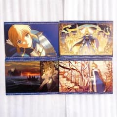 Fate FGO セイバー アルトリア 4点 ポストカード - メルカリ