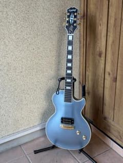 極太ネック】Epiphone LesPaulCustomペルハムブルーJJN改 - メルカリ