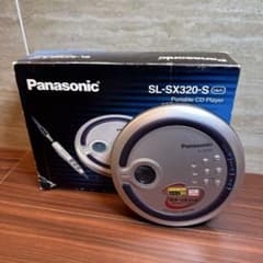 Panasonic ポータブルCDプレーヤー SL-SX320-S 5535 - メルカリ