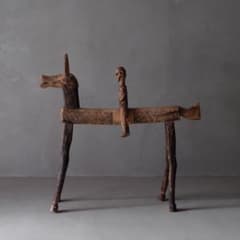 直接引取限定 アフリカ マリ共和国 ドゴン族 木彫 木像 プリミティブ