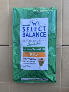 セレクトバランス エイジングケア 7歳以上用 チキン 7kg - メルカリ
